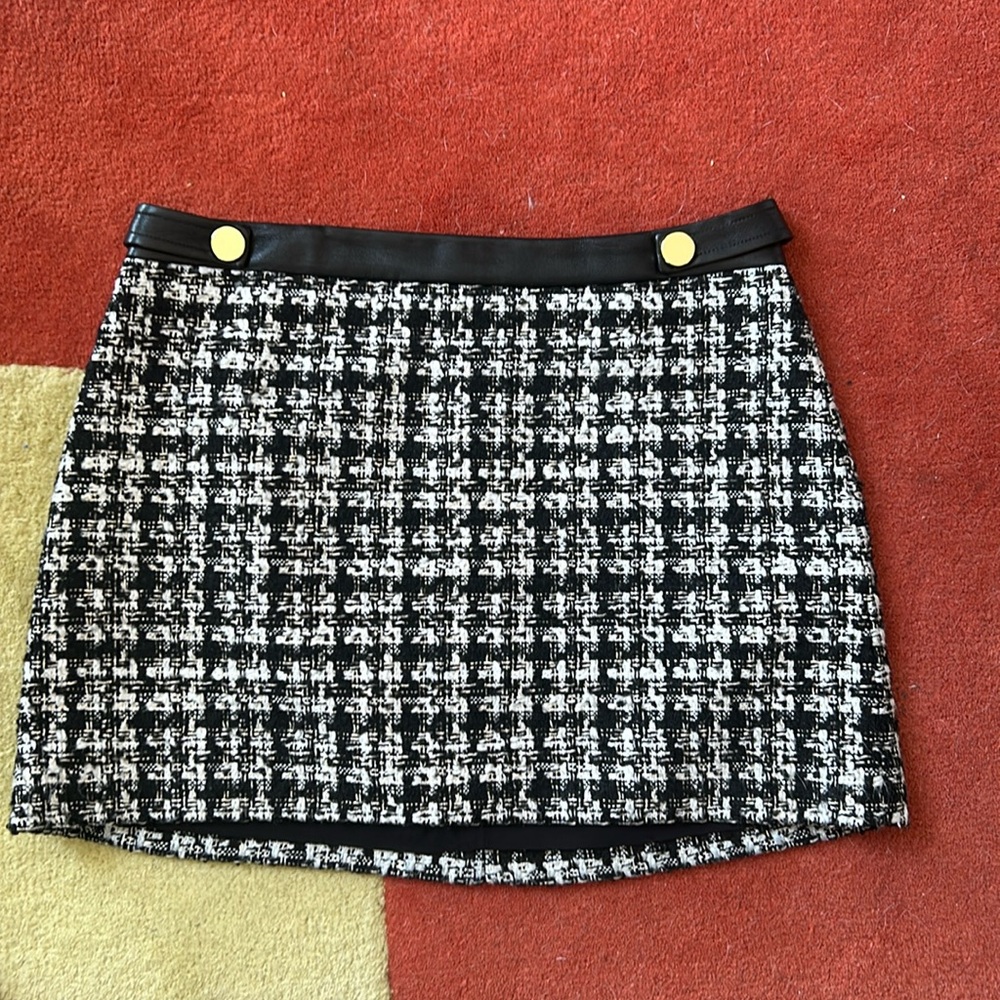 Alice & Olivia tweed mini skirt, 8